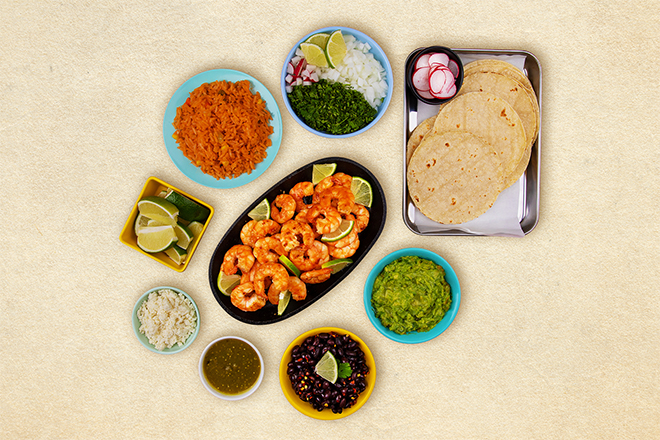 Order Grilled Shrimp Taco Kit food online from Taco Assembly store, Durham on bringmethat.com
