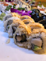 Order Spicy Super White Tuna roll food online from Sushi Mon store, Chicago on bringmethat.com