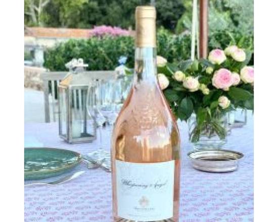 Order Château d'Esclans, Whispering Angel Côtes de Provence Rosé  750ML food online from House Of Wine store, New Rochelle on bringmethat.com