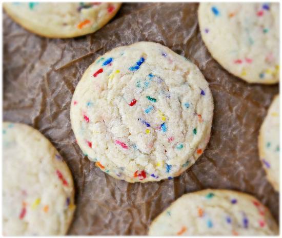 Order Confetti Sugar Cookie food online from Ben & Jerry store, Burbank on bringmethat.com