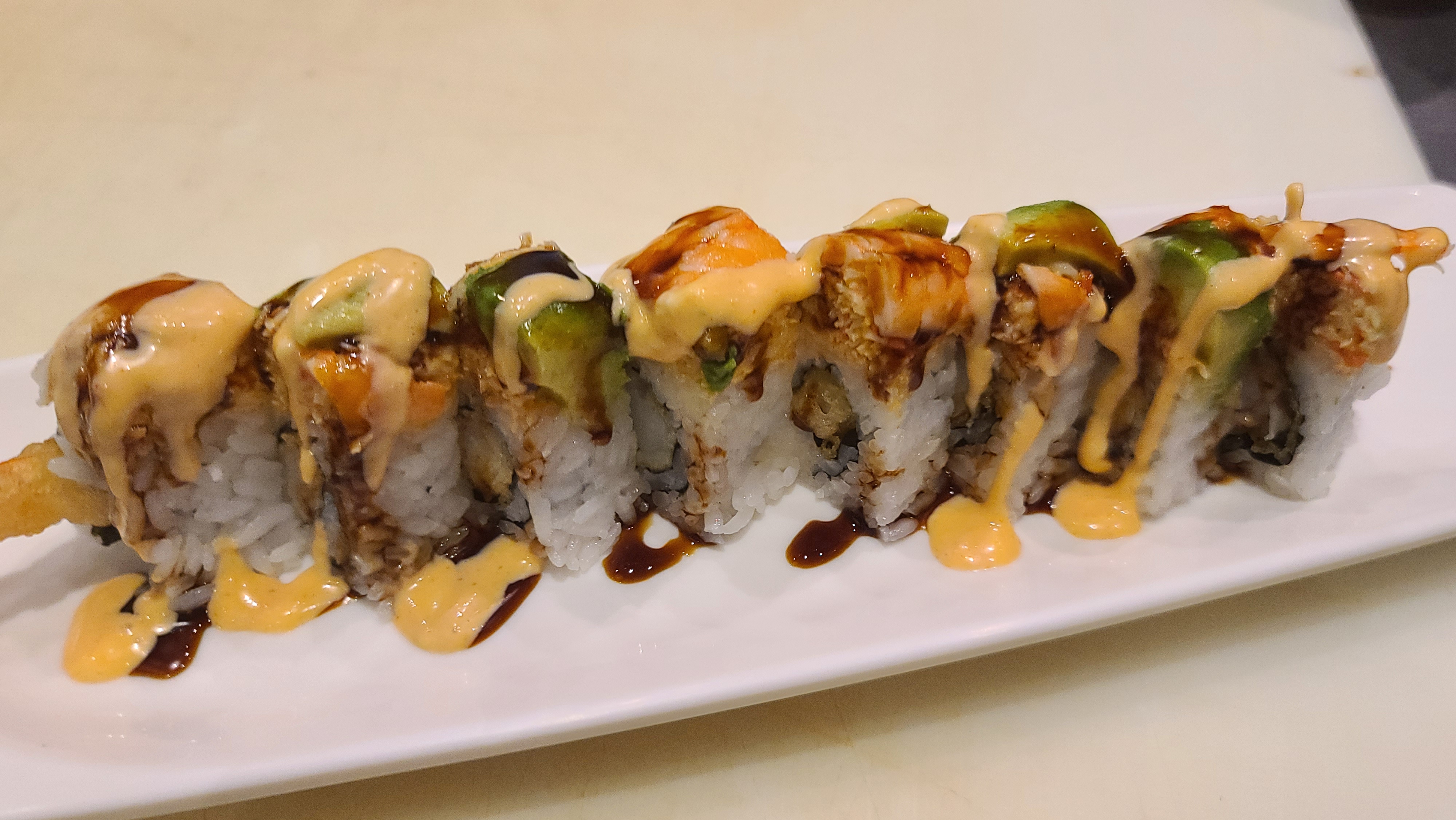 Order Ultimate Shrimp Special Roll food online from Sushi Mon store, Las Vegas on bringmethat.com