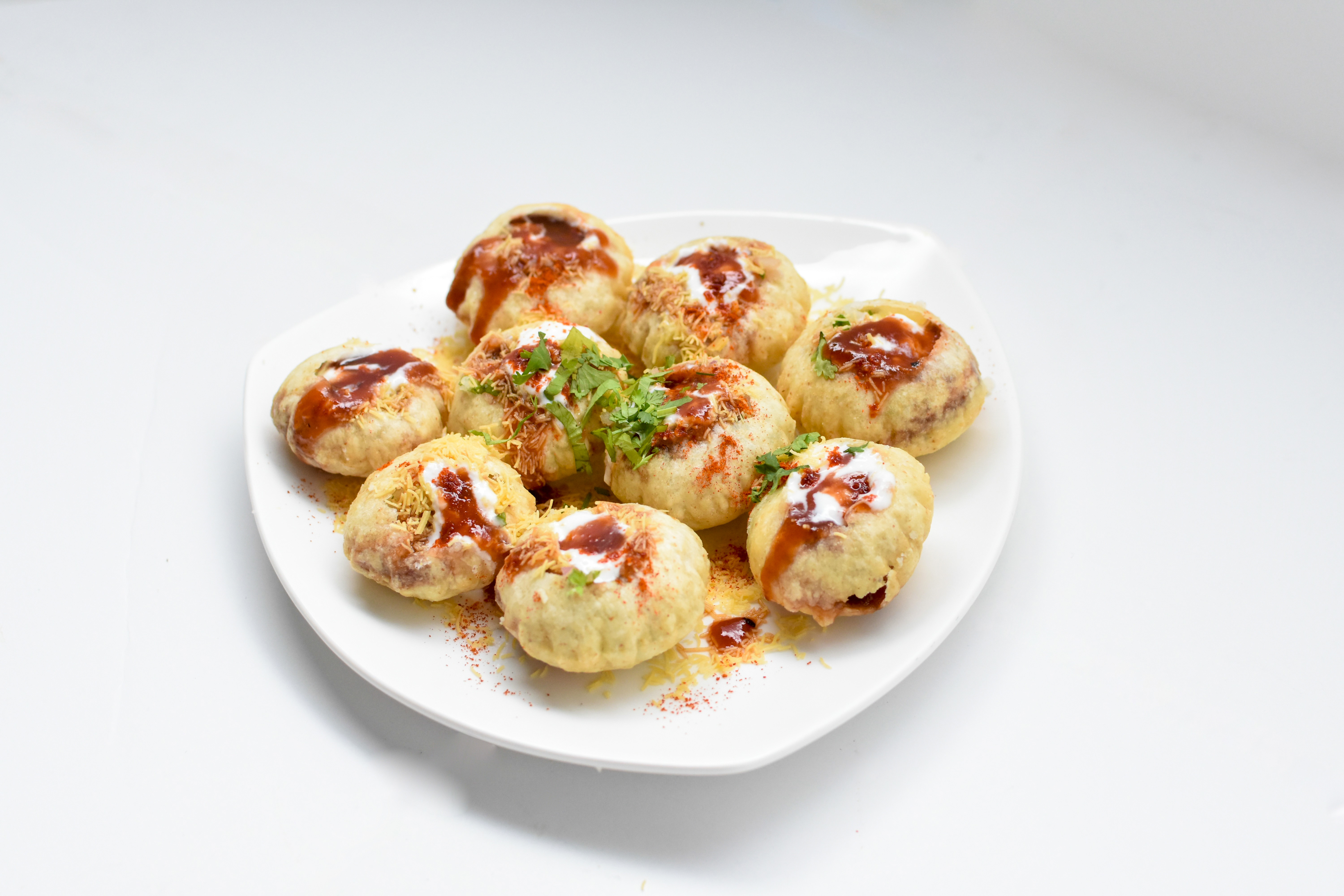 Order Dahi Puri food online from Sher-A-Punjab store, Quincy on bringmethat.com