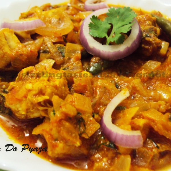Order Chicken Do Pyaaz  food online from Samraat Curry Hut store, Newark on bringmethat.com