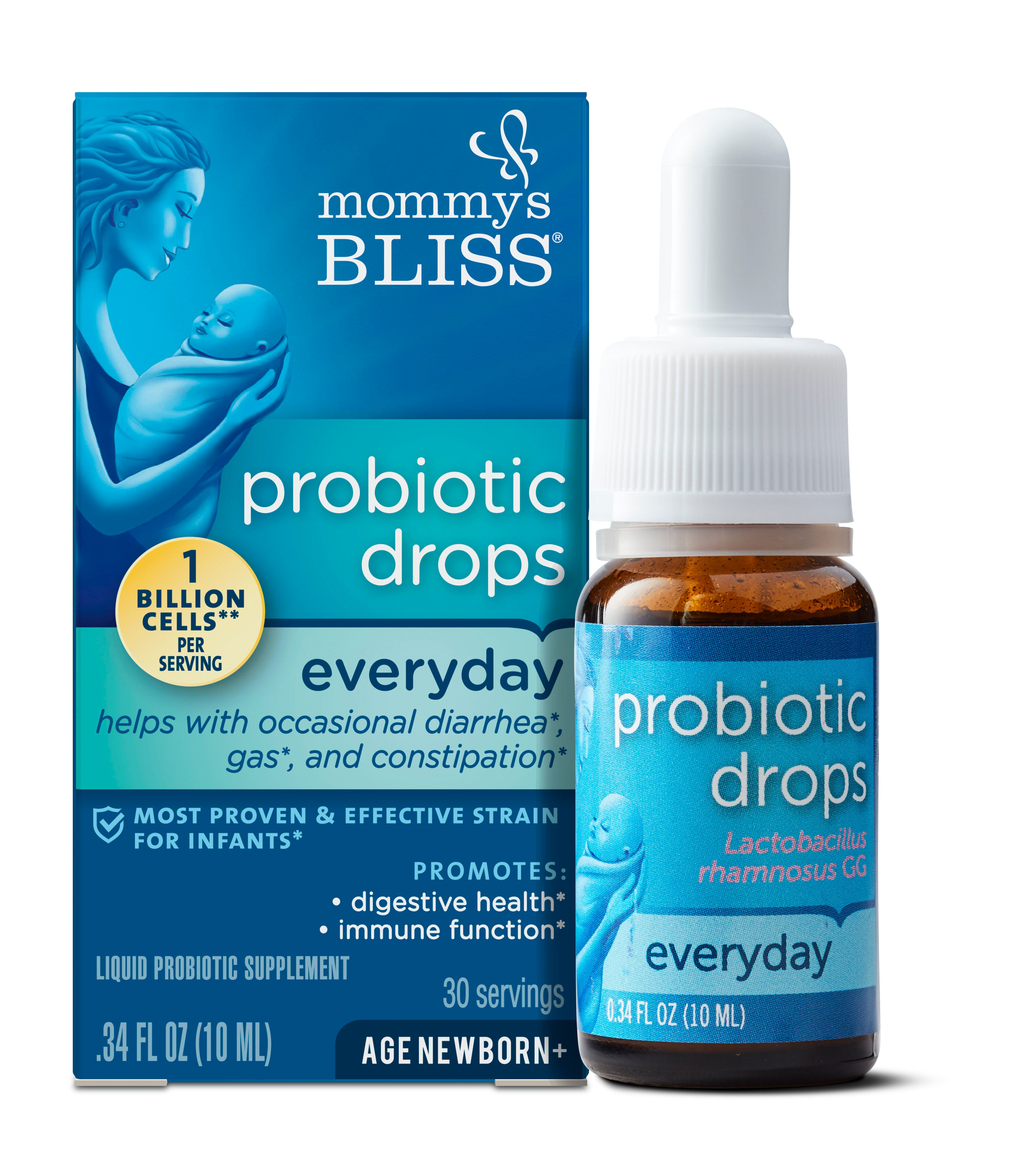 Order Mommy's Bliss Baby Probiotic Drops Everyday - 0.34 fl oz food online from Rite Aid store, MILLER PLACE on bringmethat.com