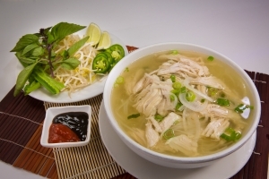 Order P5  Pho Ga-Chicken food online from Saigon Cafe store, Cherokee County on bringmethat.com