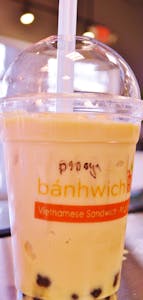 Order Papaya Smoothie food online from Banhwich Cafe store, Lincoln on bringmethat.com