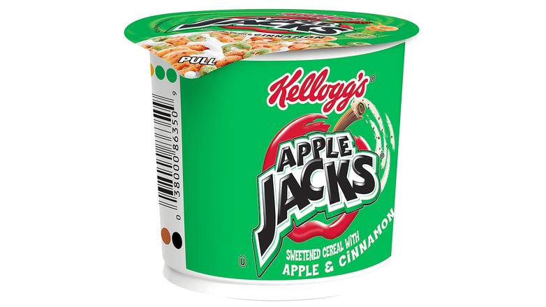 Order Kellogg'S Apple Jacks Cereal In A Cup food online from Route 7 Food Mart store, Norwalk on bringmethat.com