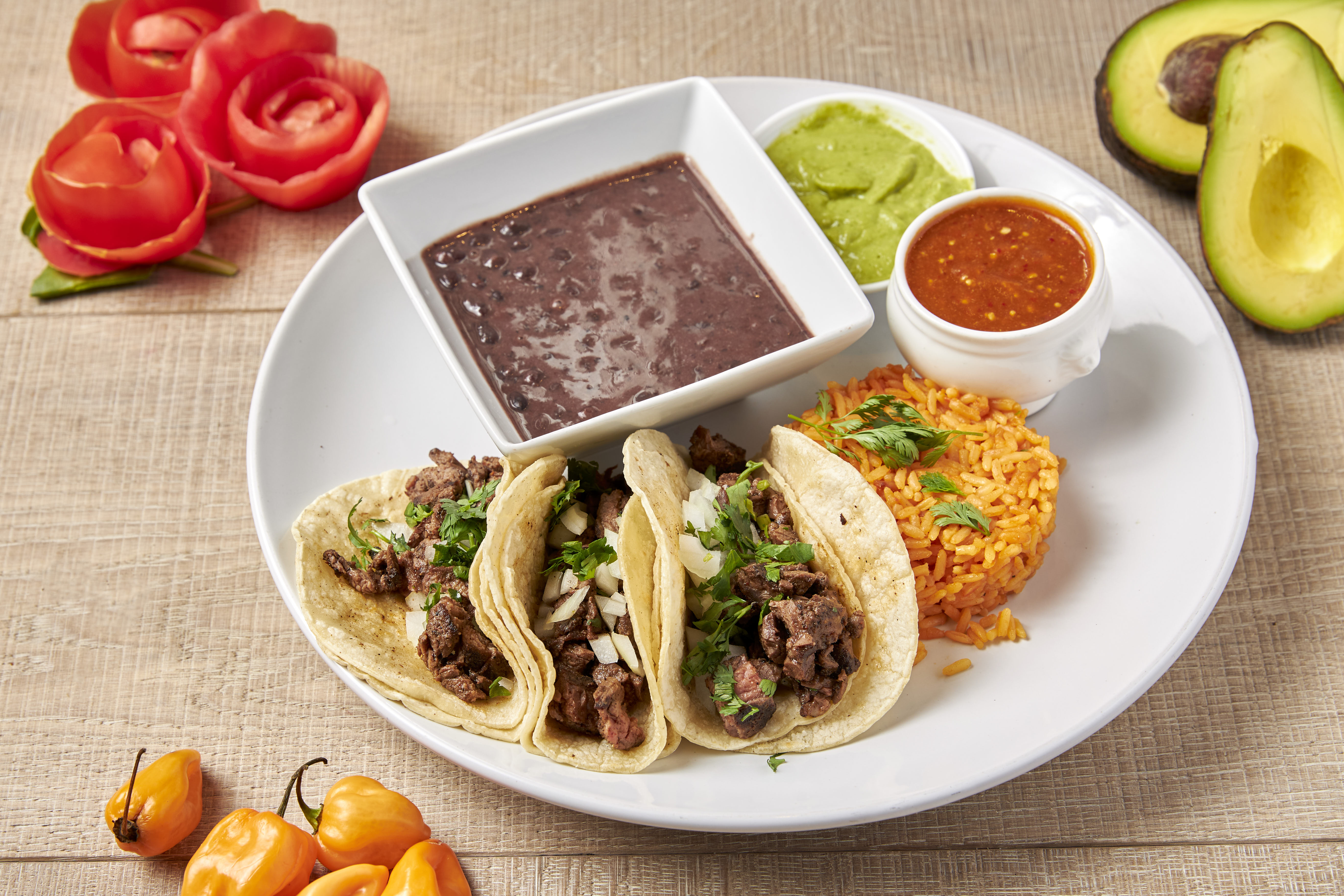 Order Carne Asada Taco Meal food online from Market Creations store, Chicago on bringmethat.com