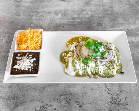 Order Mole Enchilada food online from Tekila Mexican Grill And Cantina store, Park City on bringmethat.com