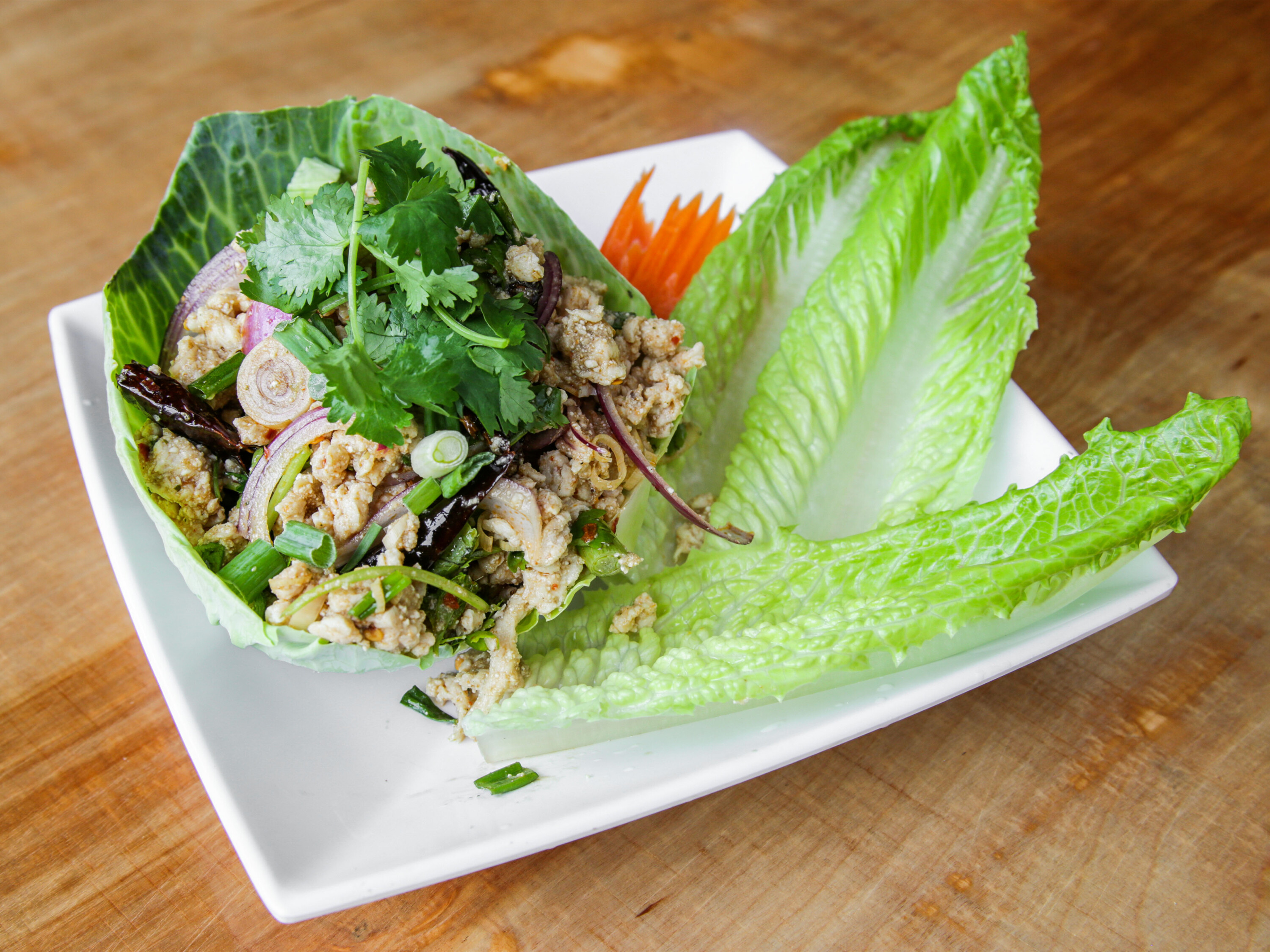 Order Larb Salad food online from Thai Sky Kitchen store, Portland on bringmethat.com