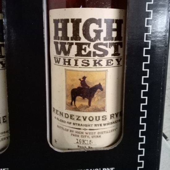 Order High west whiskey rendezvous RYE food online from Fiesta Market & Liquor store, Palm Springs on bringmethat.com