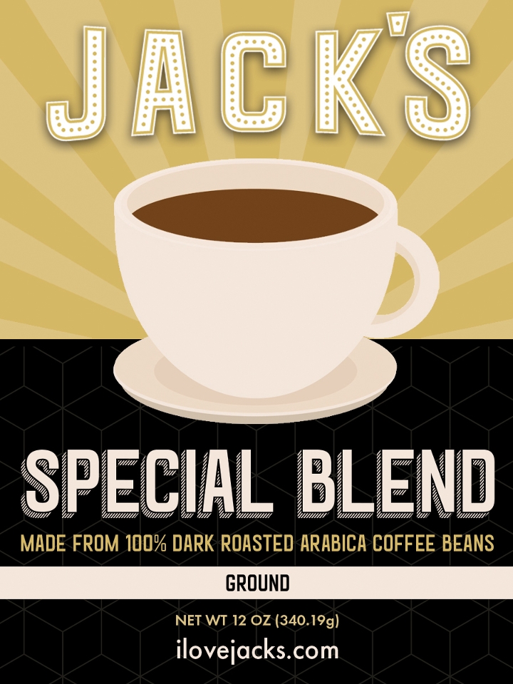 Order Jack's Regular Coffee Ground food online from Jack Restaurant And Bar store, San Mateo on bringmethat.com