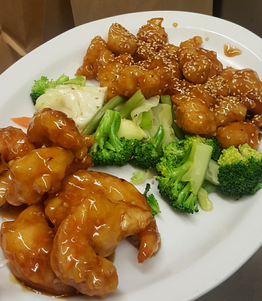 Order Shrimp and Chicken Dinner food online from Pepper Asian Bistro II store, Denver on bringmethat.com