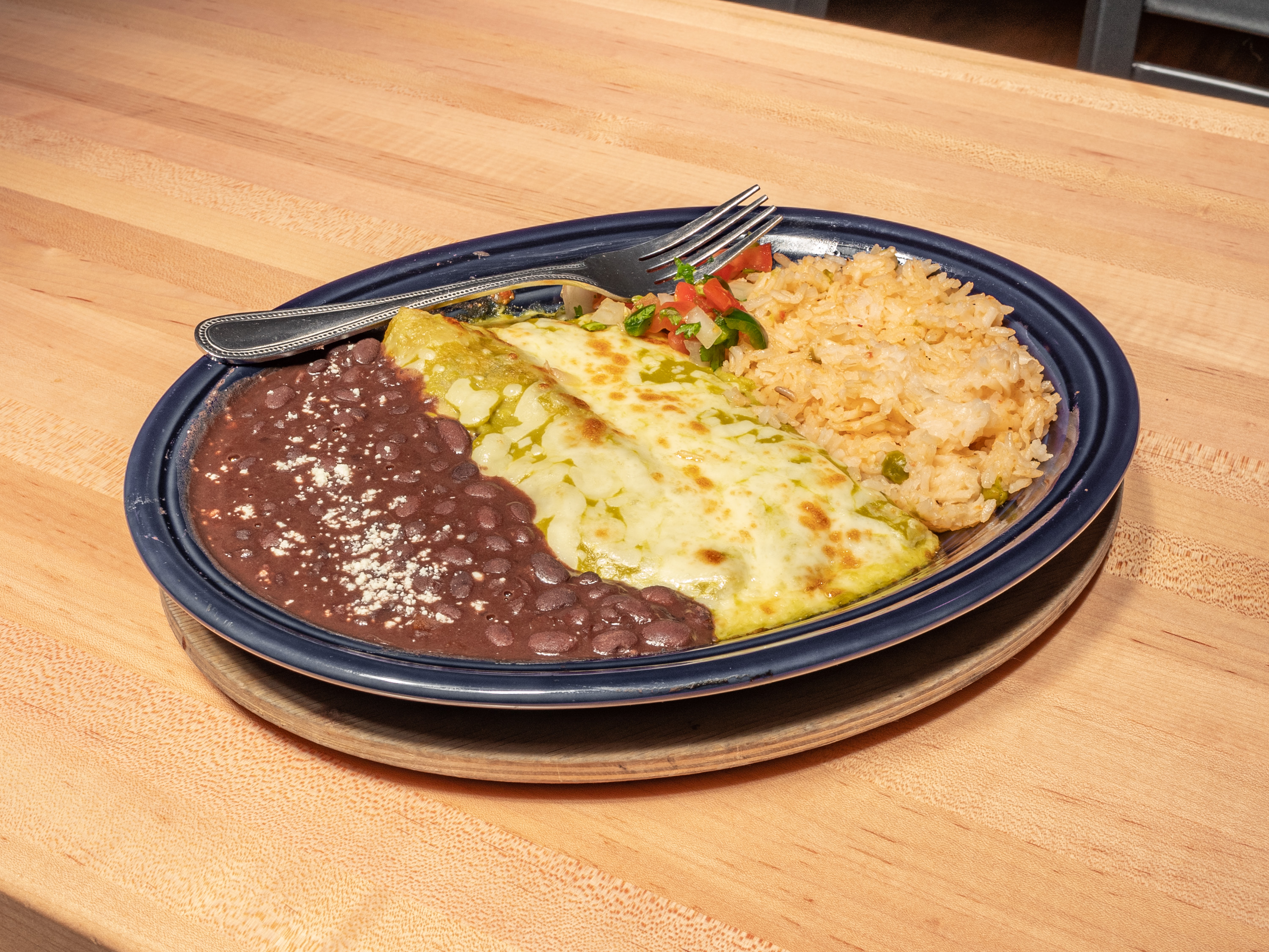 Order Spinach Enchiladas food online from Rio Grande Mexican store, Fort Collins on bringmethat.com