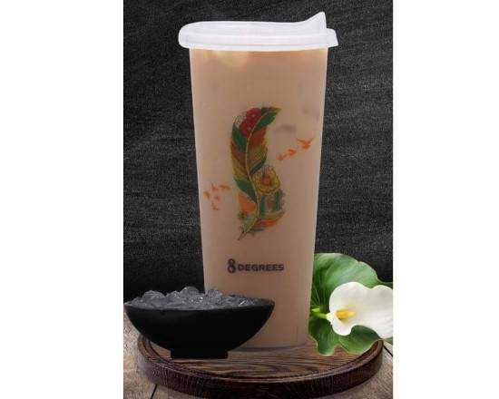 Order Royal Black Milk Tea food online from 8 Degrees Ice Cream & Boba store, Des Moines on bringmethat.com