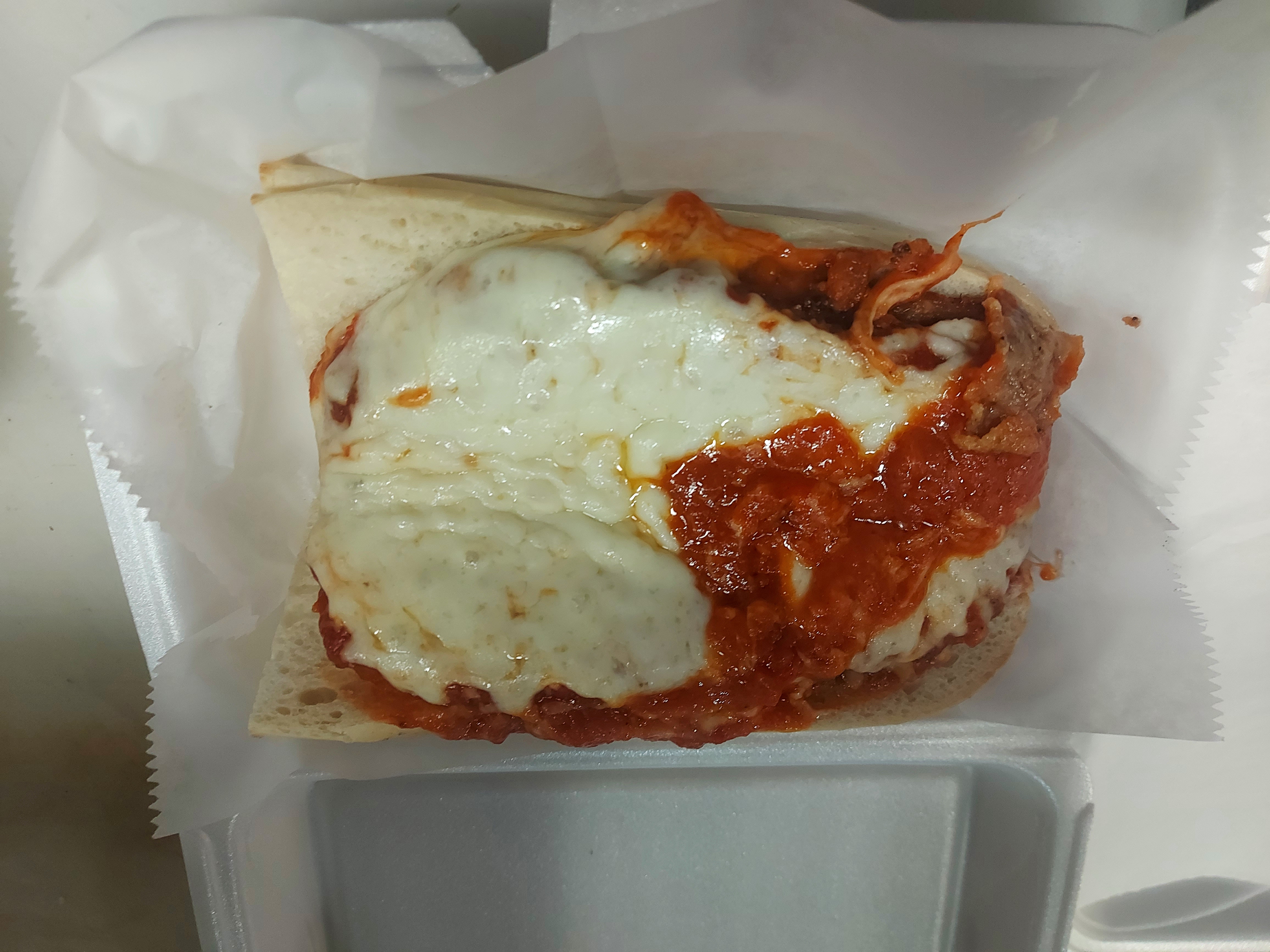 Order Eggplant Parmigiana food online from Village Pizza store, Chicago on bringmethat.com
