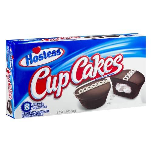 Order Hostess · Chocolate Cupcakes with Creamy Filling (8 cakes) food online from Safeway store, Rehoboth Beach on bringmethat.com