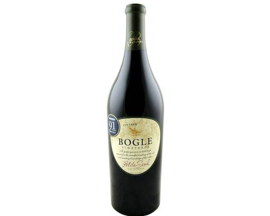 Order Bogle Vineyards Petite Sirah 750ML food online from House Of Wine store, New Rochelle on bringmethat.com