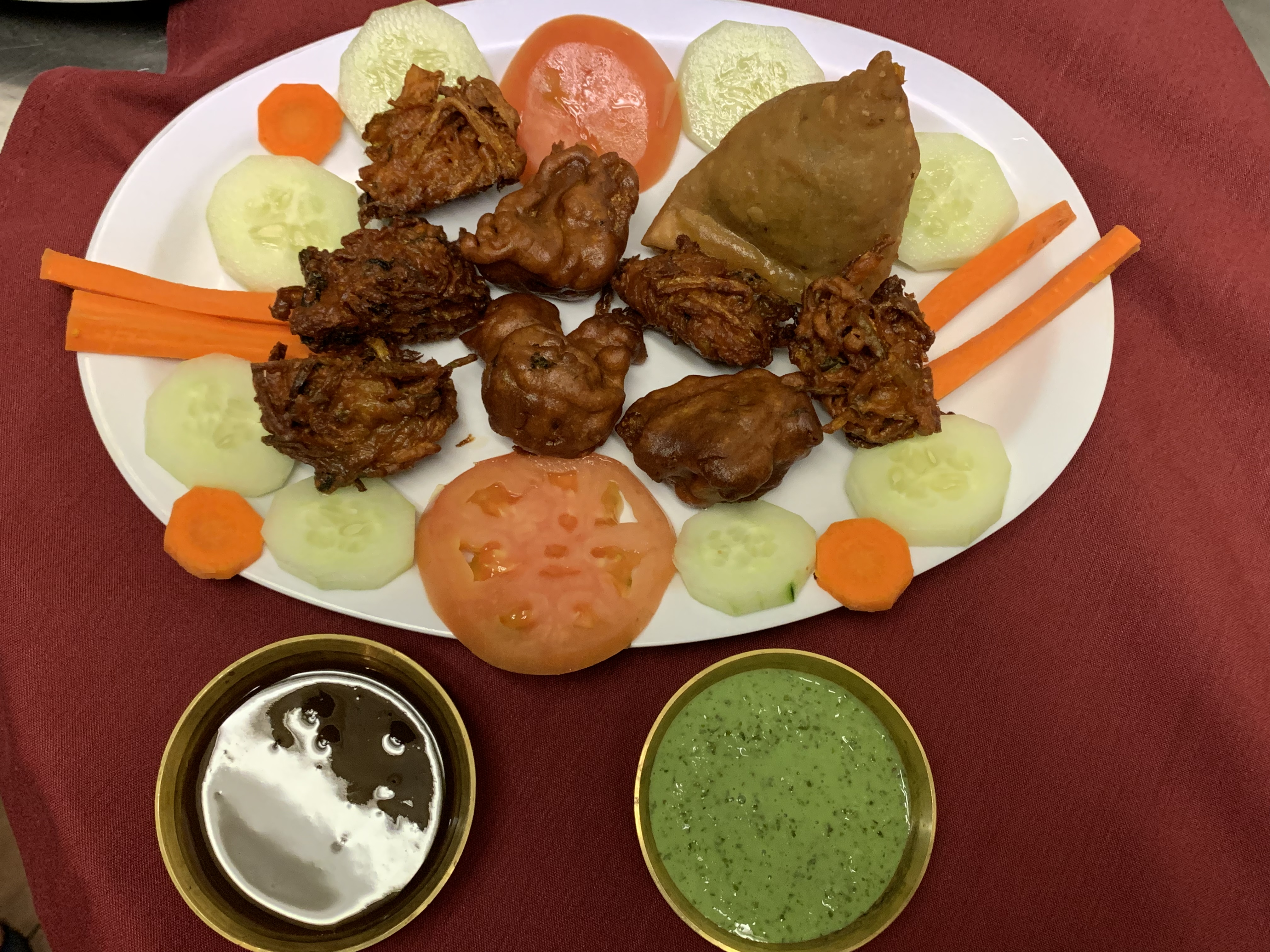 Order Vegetable Platter food online from Tandoori of India store, Philadelphia on bringmethat.com