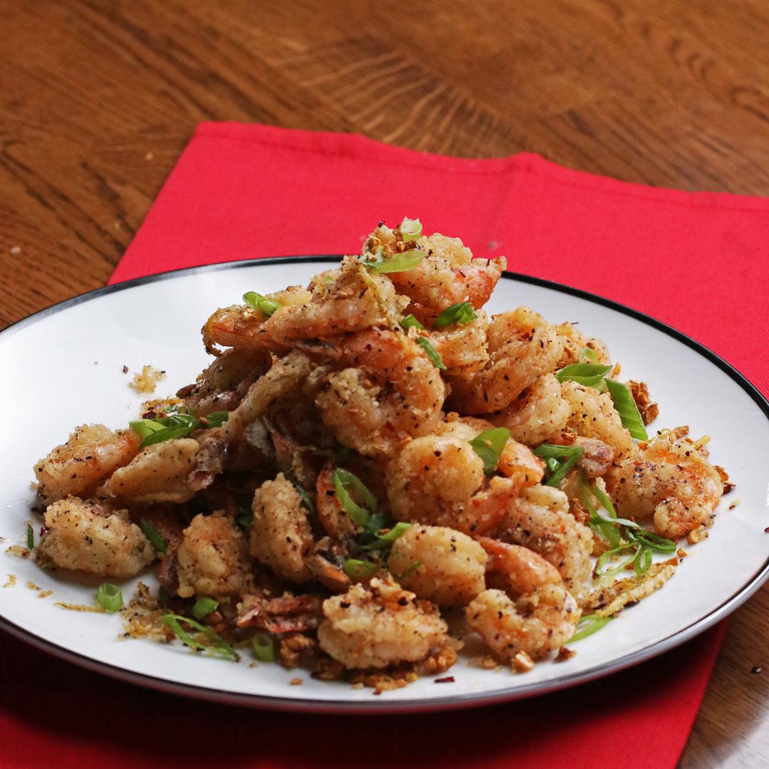 Order S11. Salt and Pepper Shrimp food online from Jasmine Chinese & Asian Cafe store, Lone Tree on bringmethat.com