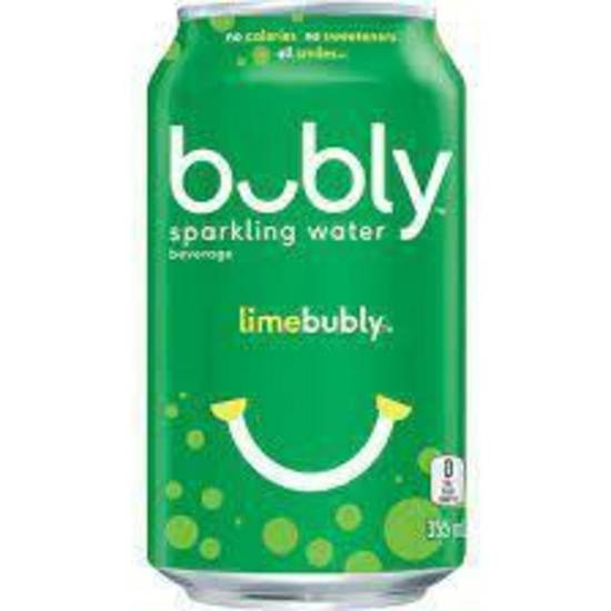 Order Bubly Lime Sparkling food online from IV Deli Mart store, Goleta on bringmethat.com