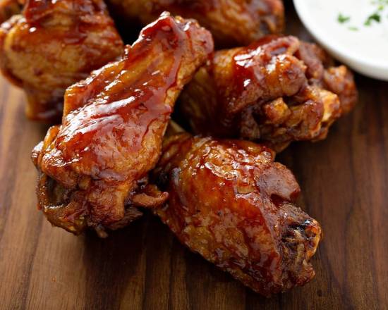 Order BBQ Wings food online from The Wings Shack store, Raleigh on bringmethat.com