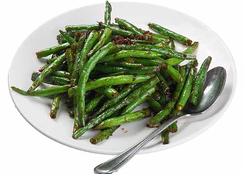 Order String Bean with Ground Pork food online from Canaan Restaurant store, Artesia on bringmethat.com