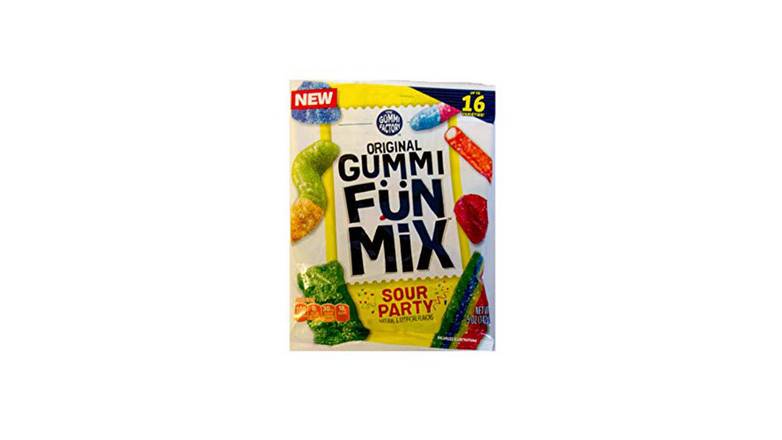Order The Gummi Factory Sour Party Original Gummi Fun Mix food online from Route 7 Food Mart store, Norwalk on bringmethat.com