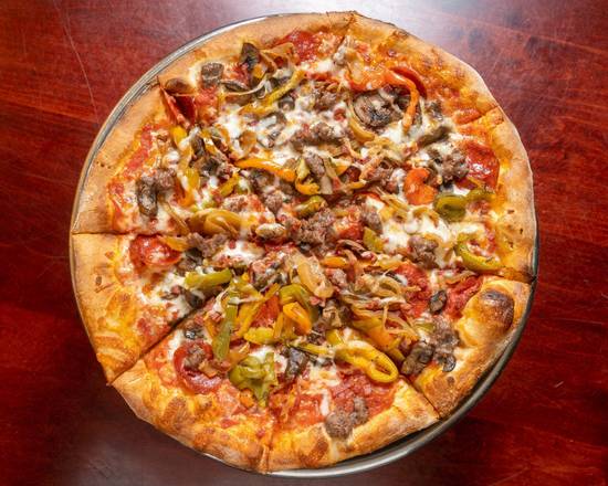 Order Meat Lovers Pizza food online from PizzaPie store, Cromwell on bringmethat.com