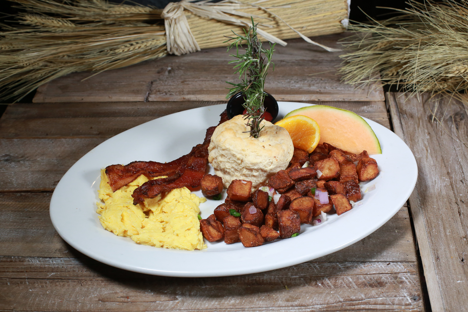 Order Basic Two Egg Breakfast food online from Hash House A Go Go store, Henderson on bringmethat.com