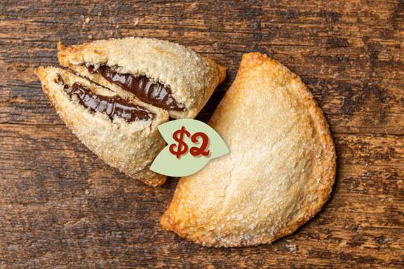 Order HERSHEY'S Double Chocolate Hand Pie food online from Maggiano's Italian Classics store, Appleton on bringmethat.com