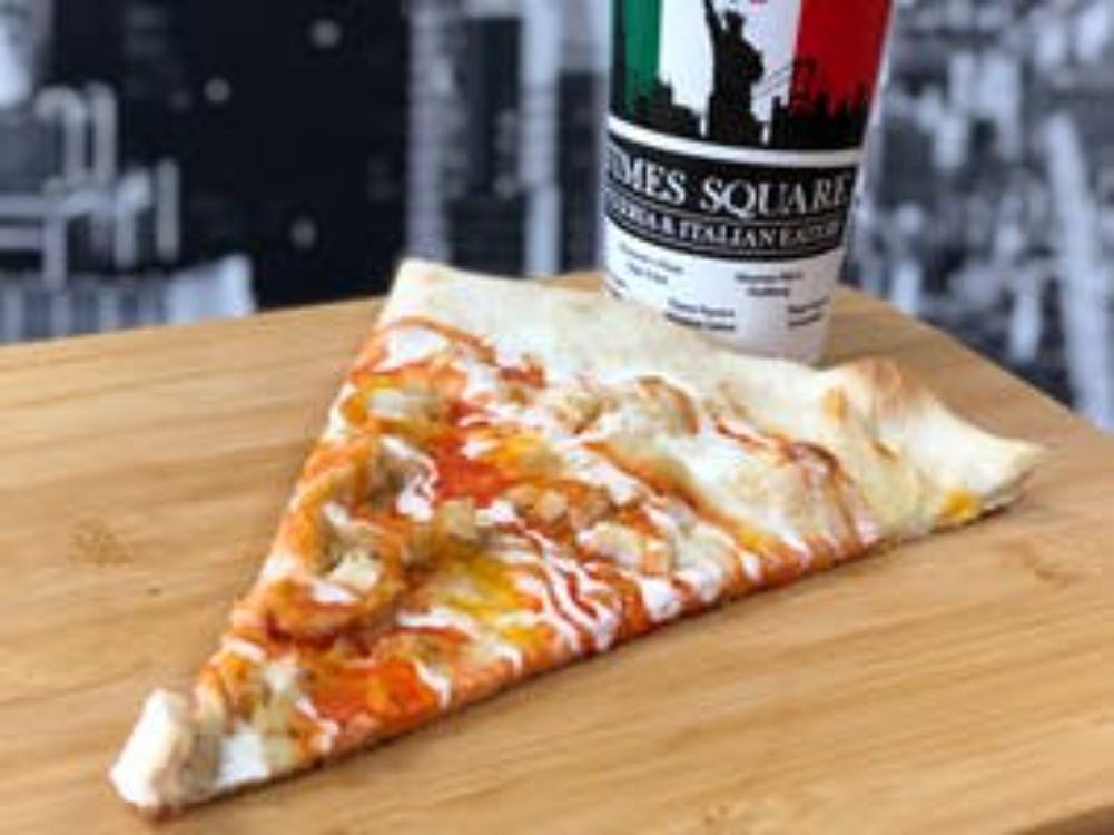 Order Buffalo Chicken Pizza - Medium 14'' food online from Times Square Pizza store, Asheboro on bringmethat.com