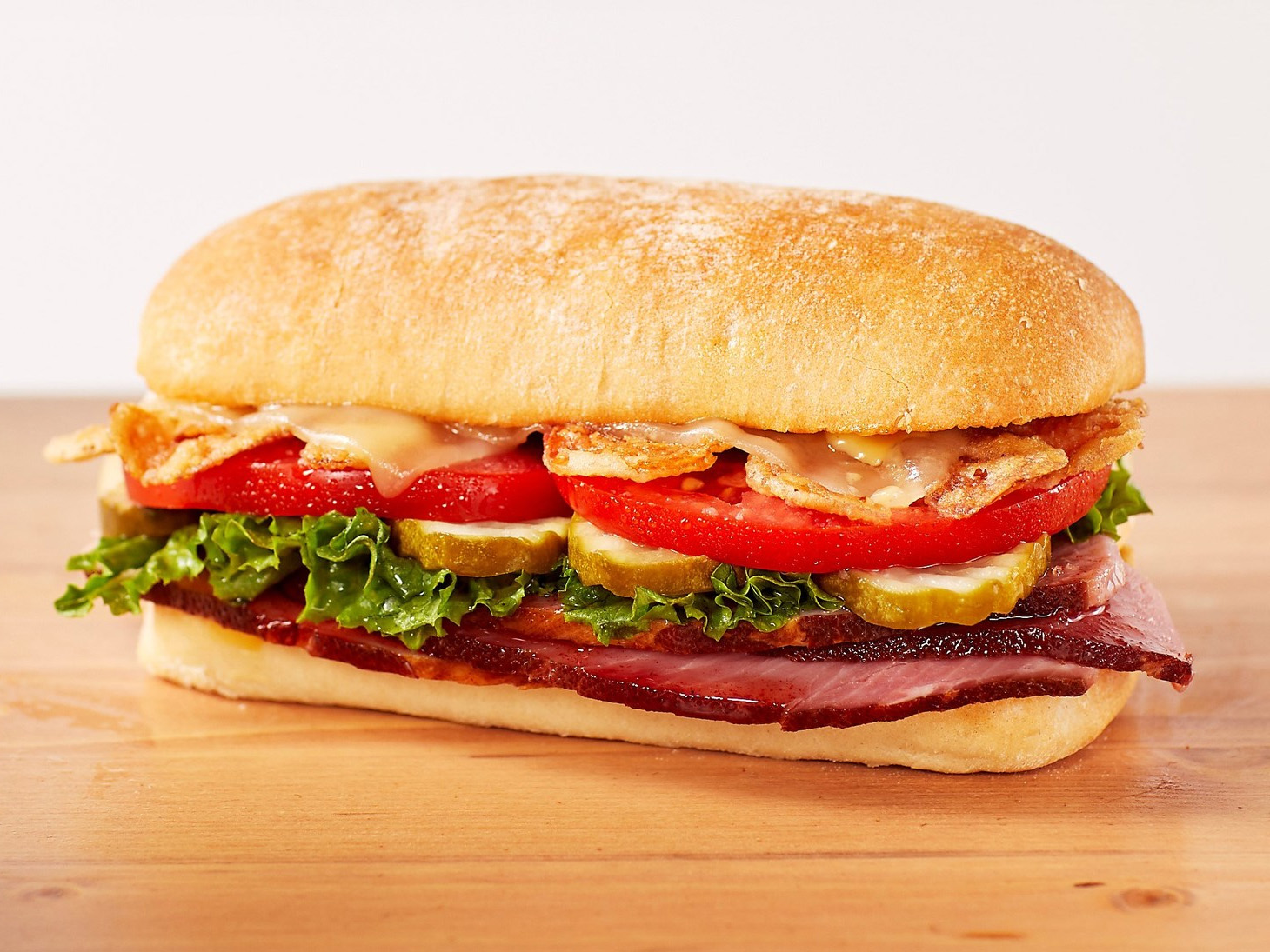 Order The Honeybaked Sandwich food online from Honey Baked Ham store, Lawrence Township on bringmethat.com