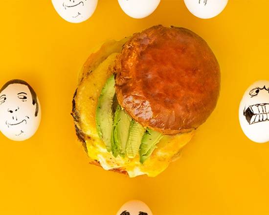 Order Cheesy Egg, Cheese, and Avocado food online from EGG ME ON store, San Francisco on bringmethat.com