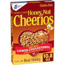 Order General Mills Honey Nut Cheerios, 10.8 oz food online from Beer Bait And Moor store, Sandusky on bringmethat.com