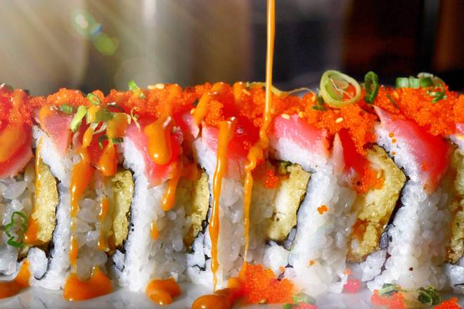 Order Tuna Lover Roll food online from Kinoko Sushi Bar And Asian Cuisine store, Bay Harbor Islands on bringmethat.com