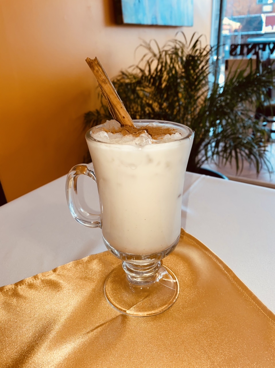 Order Horchata food online from Garbanzo Grill store, Weehawken on bringmethat.com