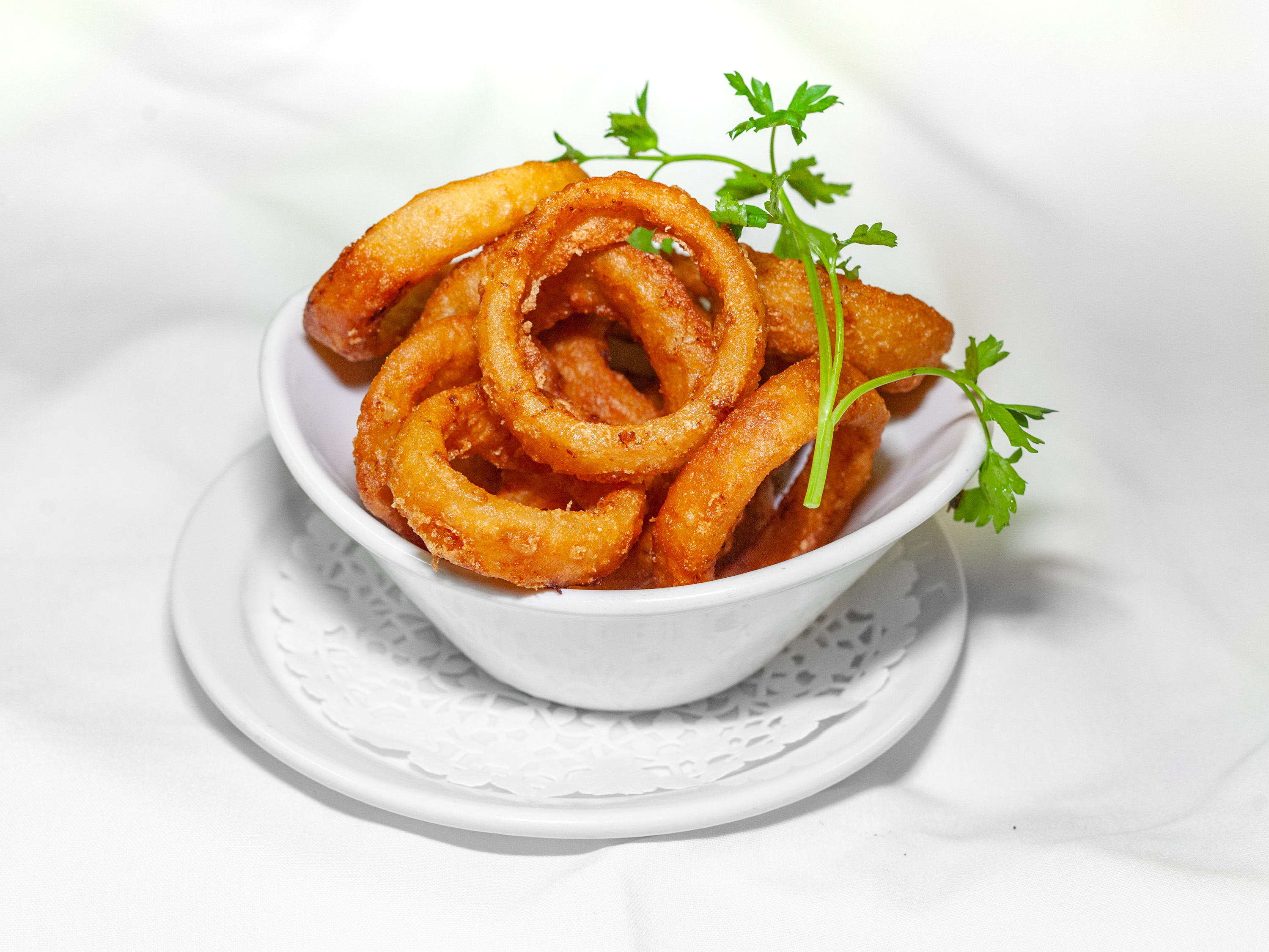 Order Panko Crusted Gourmet Onion Rings  food online from Ventura's Offshore Cafe store, Northfield on bringmethat.com