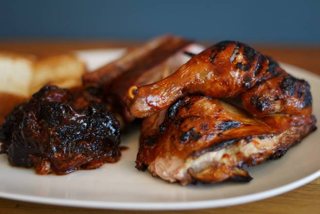Order BBQ Chicken Meat food online from Ribbro Bbq store, Newport Beach on bringmethat.com