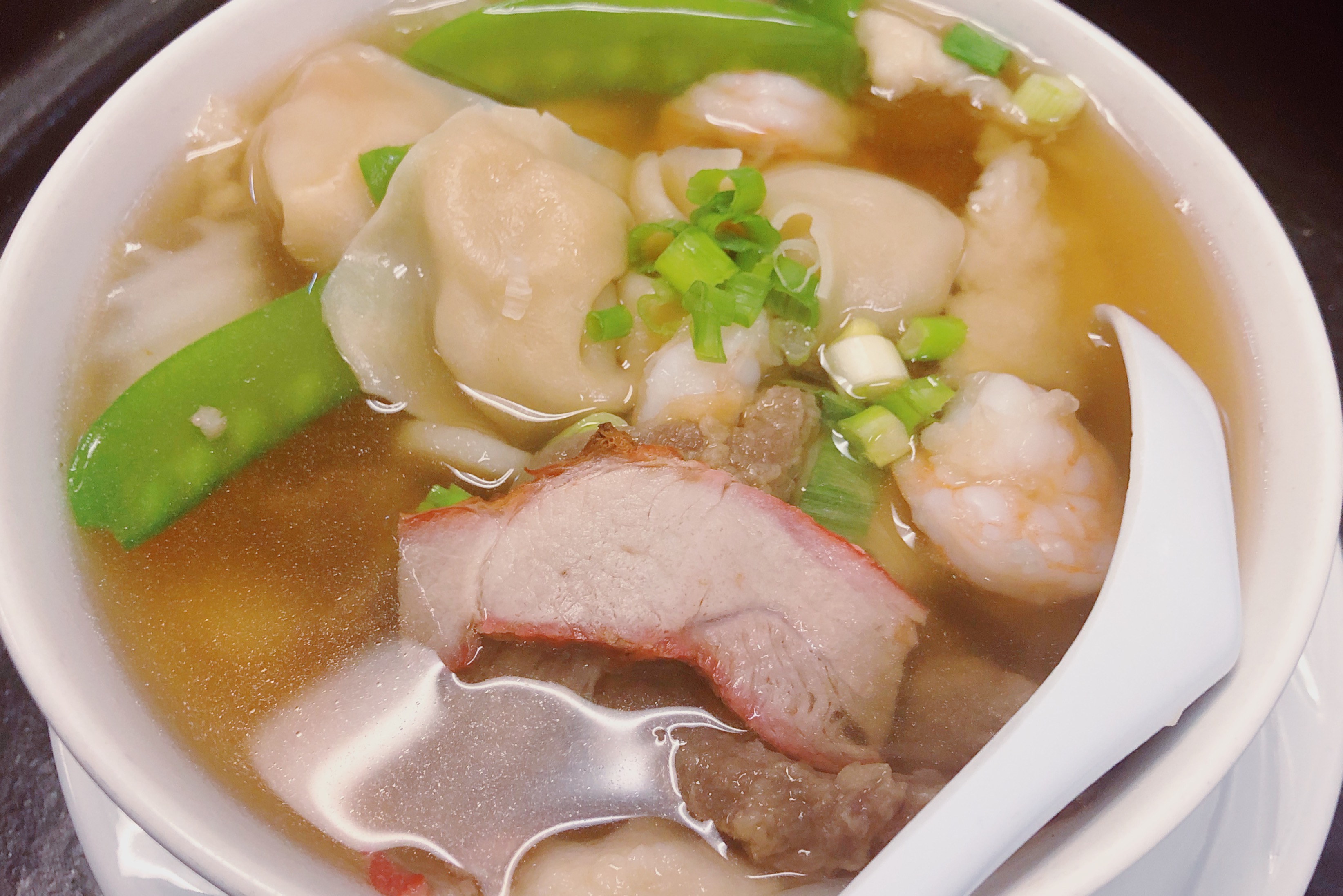 Order Wor Wonton Soup for 2 food online from New China Cuisine store, North Las Vegas on bringmethat.com