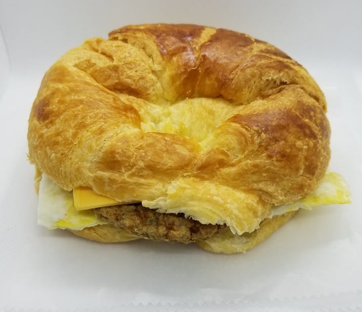 Order Sausage, Egg, and Cheese food online from Donut Palace store, Fort Oglethorpe on bringmethat.com