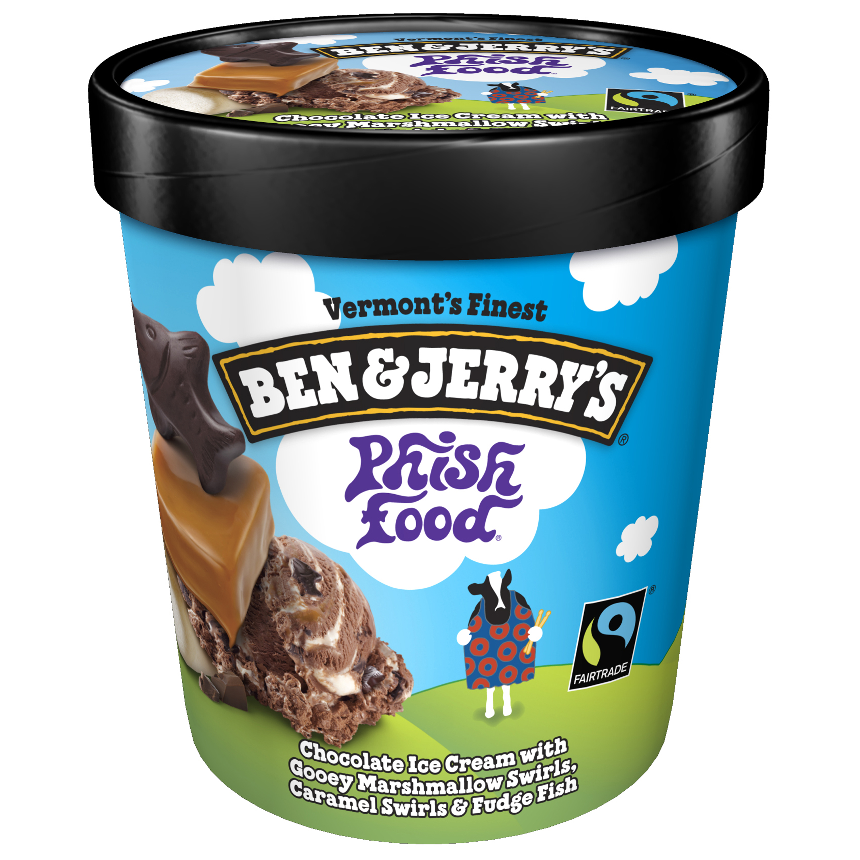 Order Ben & Jerry's Ice Cream Phish Food Non-GMO - 16 oz food online from Rite Aid store, CORNING on bringmethat.com