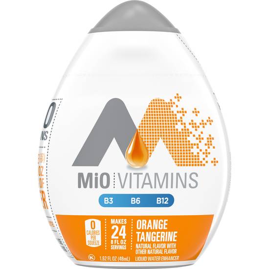 Order MiO Vitamins Orange Tangerine Naturally Flavored Liquid Water Enhancer (1.62 oz) food online from Rite Aid store, Canton on bringmethat.com