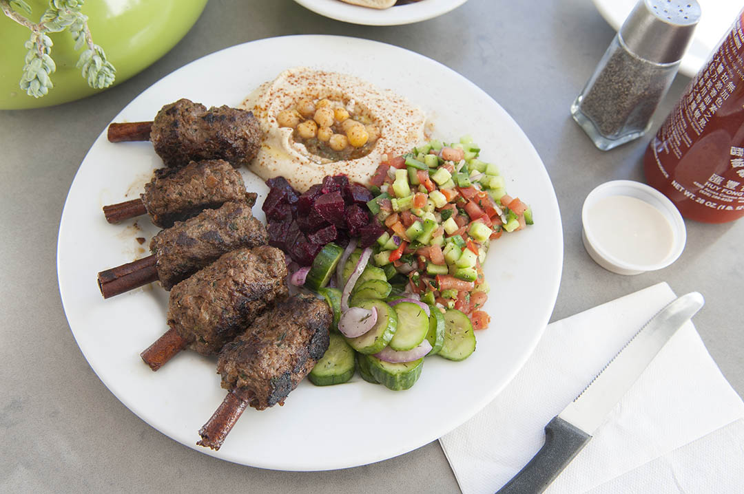 Order Kabab Plate food online from Dr. Sandwich store, Beverly Hills on bringmethat.com