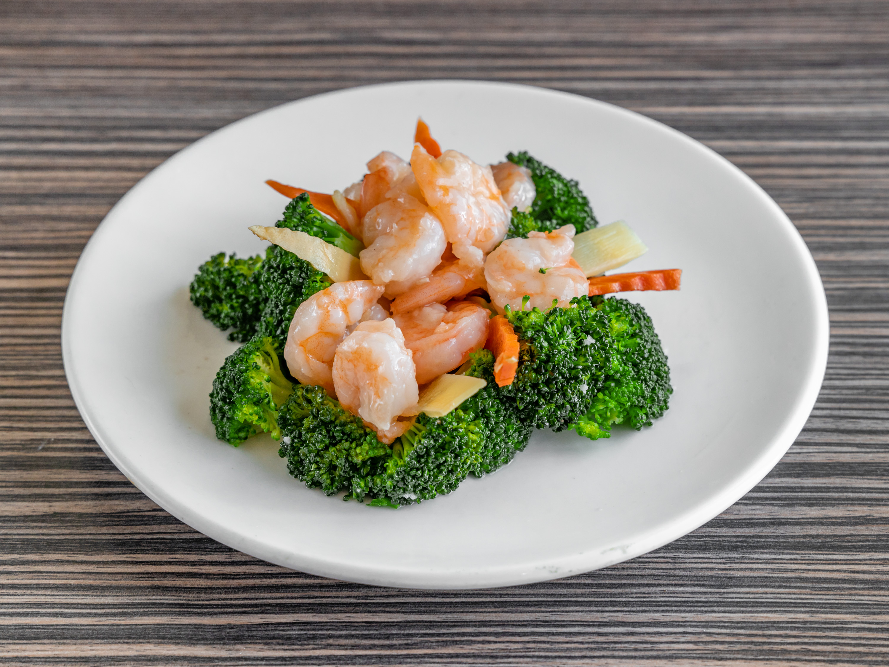 Order Shrimp with Broccoli food online from Twin Dragon Restaurant store, Los Angeles on bringmethat.com