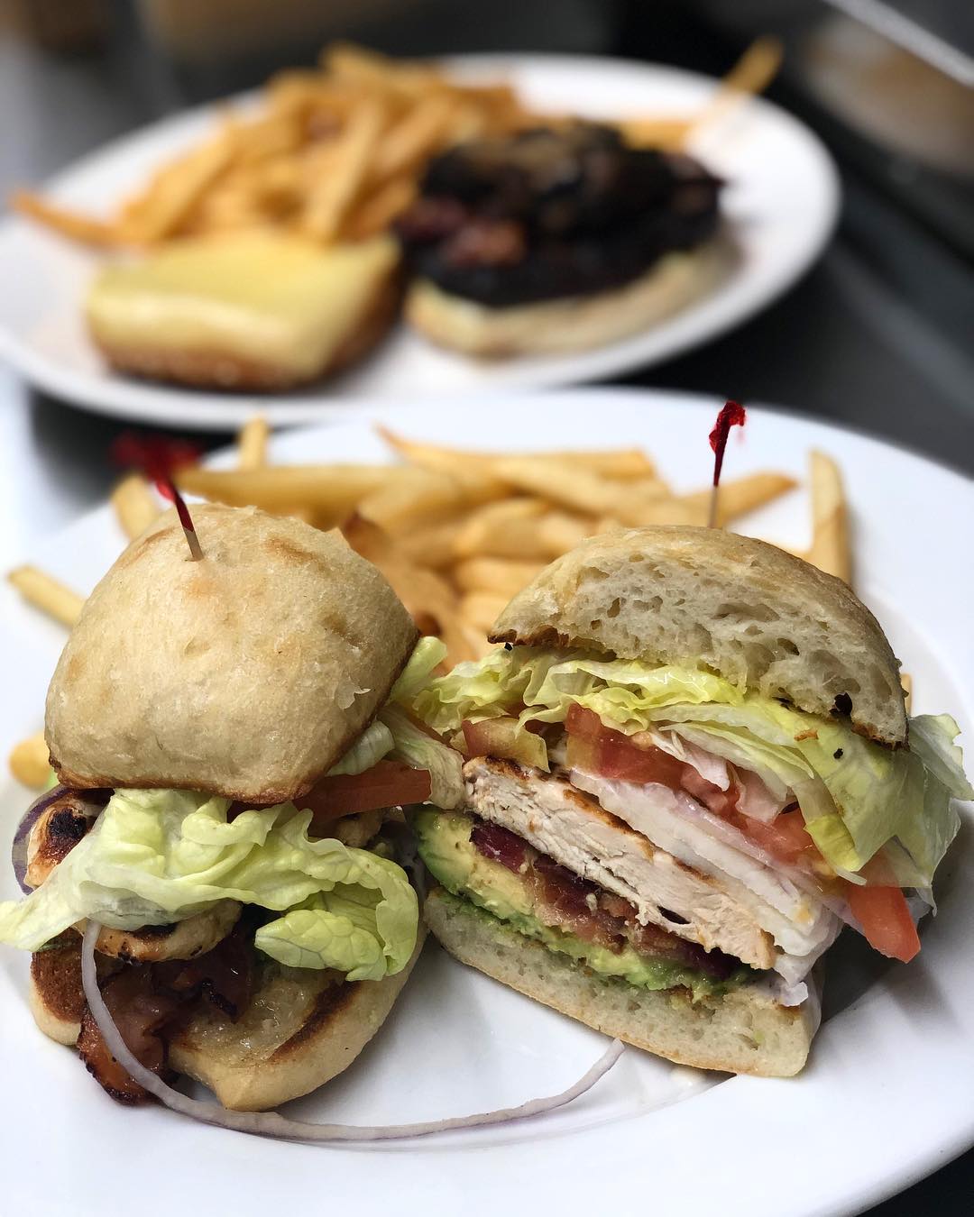 Order The Avocado Chicken Sandwich food online from Terrace Diner store, West Babylon on bringmethat.com