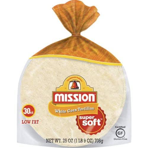 Order Mission · Super Soft White Corn Tortillas (30 ct) food online from United Supermarkets store, Plainview on bringmethat.com