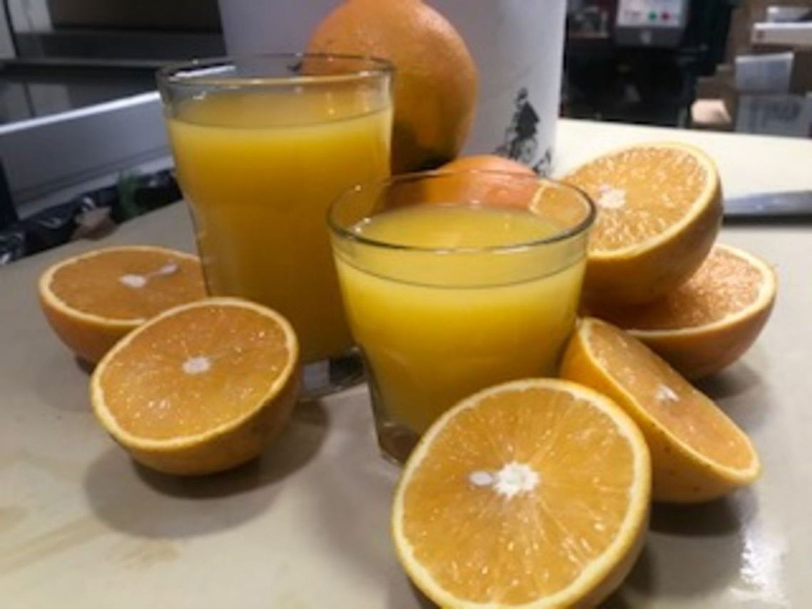 Order Orange Juice food online from Bus stop cafe store, New York on bringmethat.com
