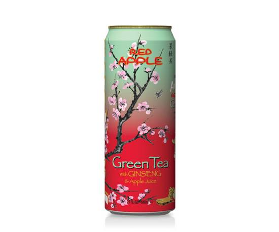 Order Arizona Red Apple Green Tea with Ginseng and Apple Juice food online from Pepack Sunoco store, Peapack on bringmethat.com