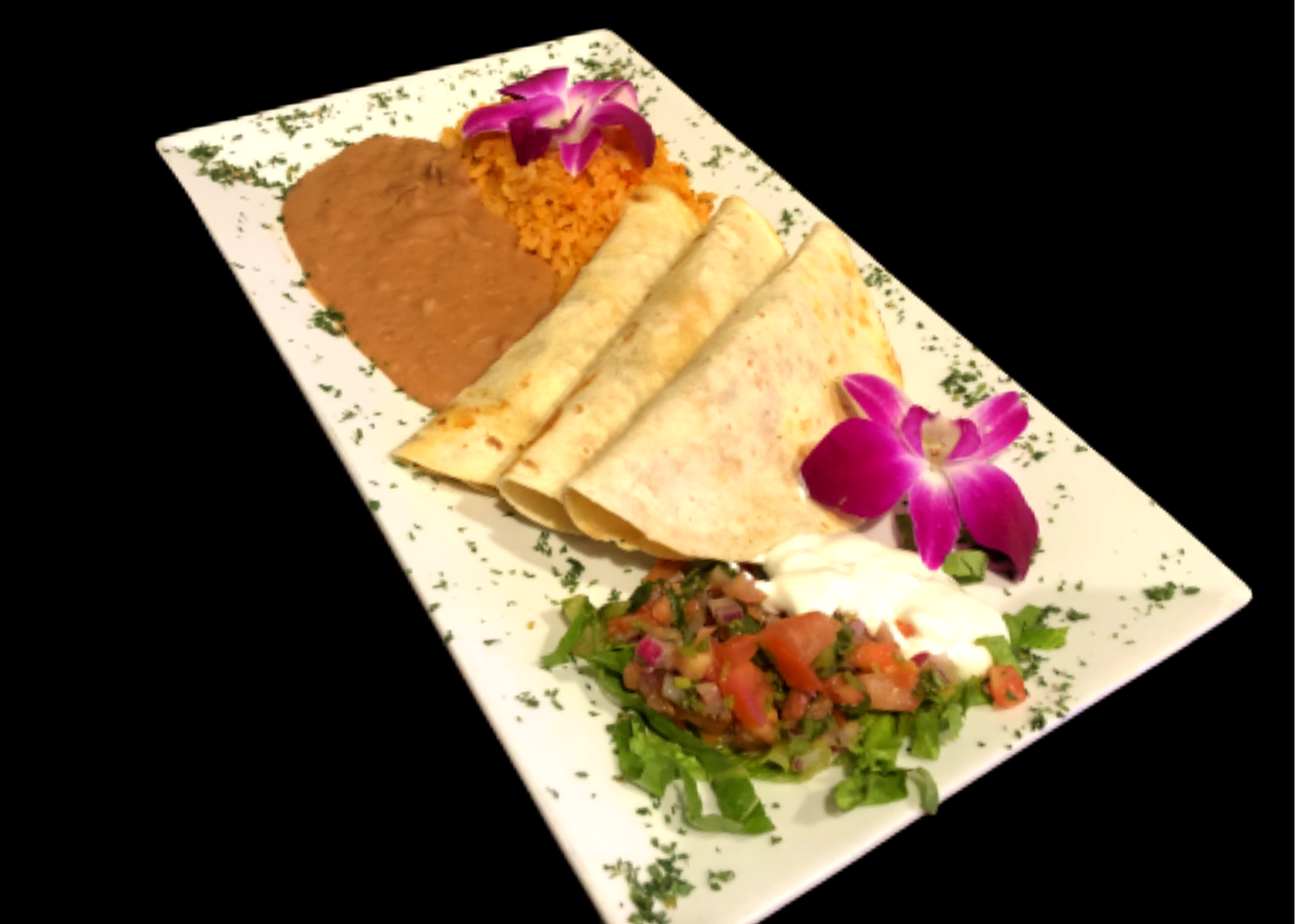 Order Quesadillas food online from Salsa Y Brasa Restaurant store, New Rochelle on bringmethat.com